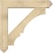 Ekena Millwork Balboa Arts and Crafts Rough Sawn Bracket w/ Offset Brace, Douglas Fir, 8"W x 42"D x 42"H BKT0806X42X42BOA03RDF - alternate 2